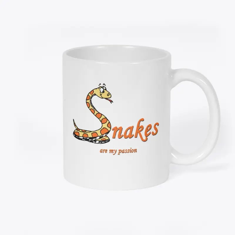 "Snakes are my passion" Mug