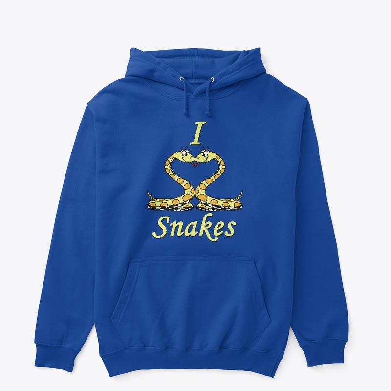 "I Love Snakes" Hoodie