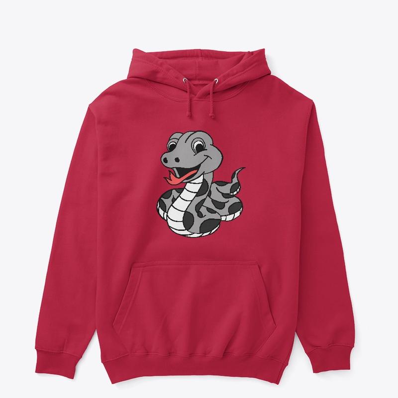 Grey Snake Hoodie