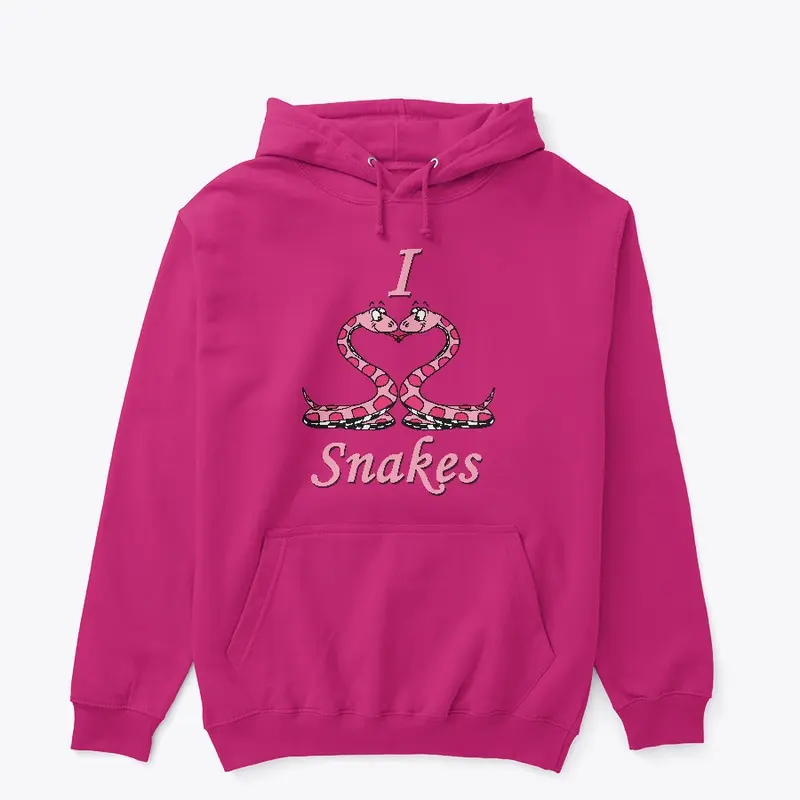 "I Love Snakes" Hoodie