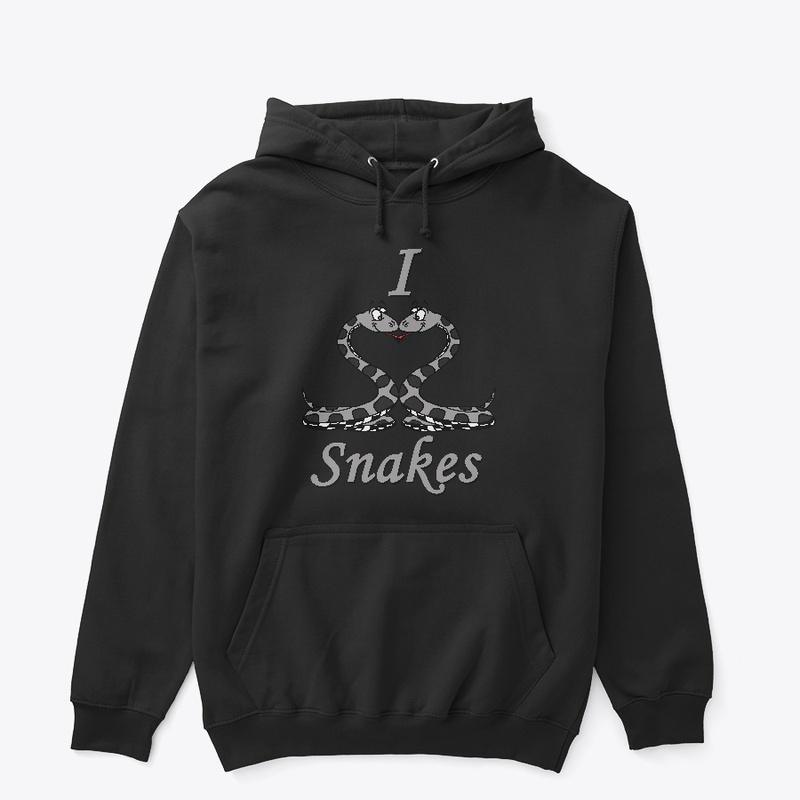 "I Love Snakes" Hoodie